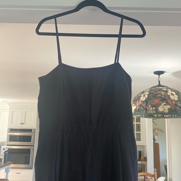 100% linen j crew jumpsuit - Picture 1 of 3